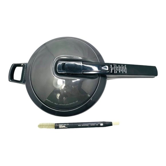 HAWKINS FUTURA THE NEW GENERATION PRESSURE COOKER 5¼ QT/5 L ANODIZED ALUNIMUM - Picture 7 of 14